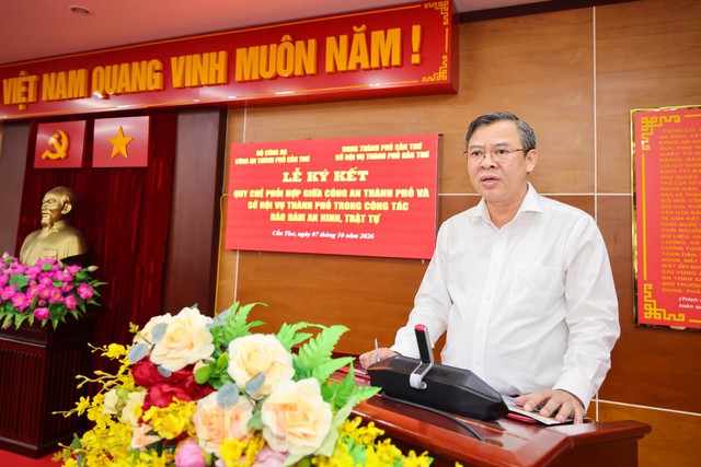 Tăng cường quan hệ phối hợp giữa Công an TP Cần Thơ và Sở Nội vụ trong công tác bảo đảm ANTT- Ảnh 2.