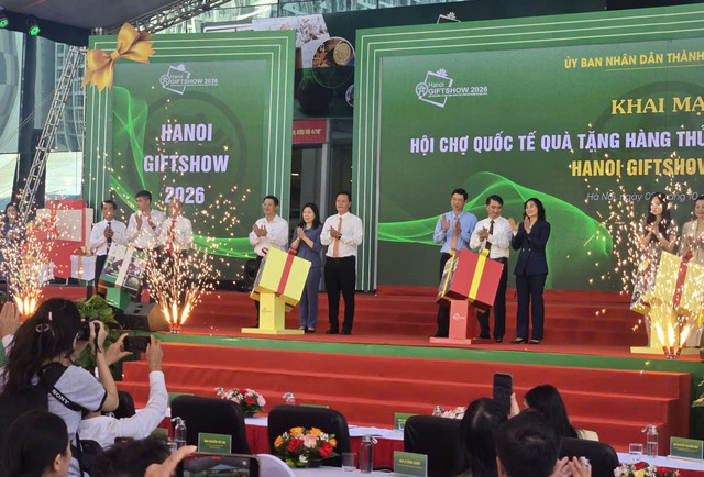 Hơn 200 doanh nghiệp, hợp tác xã, cơ sở sản xuất trong nước tham gia Hanoi Giftshow 2026- Ảnh 1.