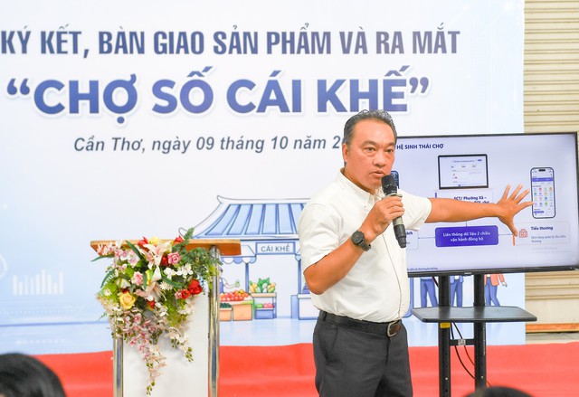 Cần Thơ: Ra mắt Chợ số Cái Khế trên nền tảng Chợ số 247- Ảnh 3.