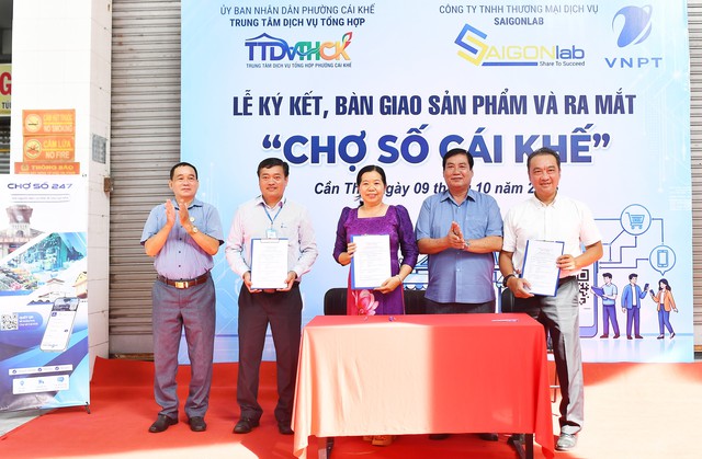 Cần Thơ: Ra mắt Chợ số Cái Khế trên nền tảng Chợ số 247- Ảnh 1.