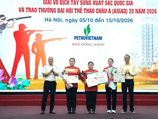 Khai mạc Giải Vô địch Tay súng xuất sắc Quốc gia năm 2026 và trao thưởng VĐV giành huy chương ASIAD 20 - Ảnh 2.