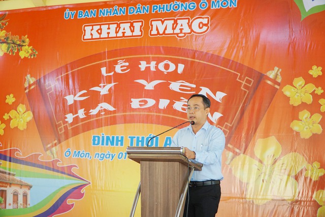 TP Cần Thơ: Phường Ô Môn khai mạc Lễ hội Kỳ yên Hạ điền Đình Thới An- Ảnh 2.