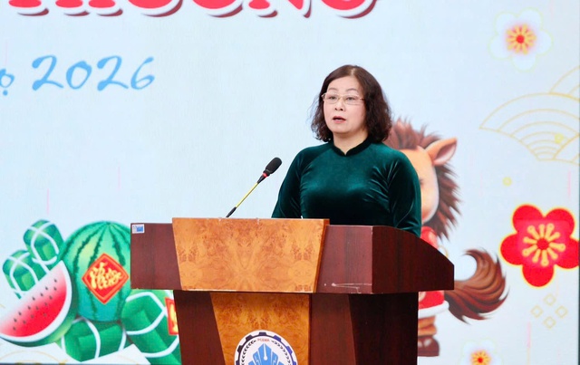 Ấm áp chương trình “Tết sum vầy - Xuân yêu thương” tại Trường Cao đẳng Cơ điện và Nông lâm Phú Thọ- Ảnh 3.