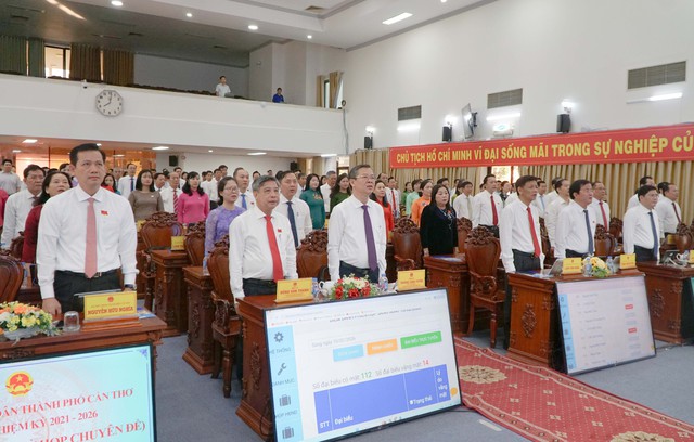 HĐND TP. Cần Thơ khóa X: Khai mạc kỳ họp thứ Chín- Ảnh 3. HĐND TP. Cần Thơ khóa X: Khai mạc kỳ họp thứ Chín- Ảnh 3.