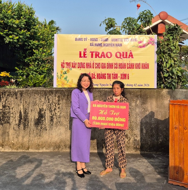 Nghệ An: Bàn giao ngôi nhà Đại đoàn kết số 12 cho người phụ nữ đơn thân- Ảnh 6.