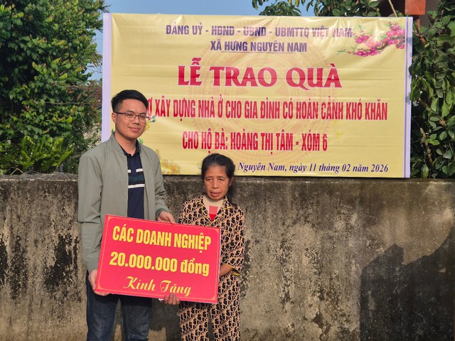 Nghệ An: Bàn giao ngôi nhà Đại đoàn kết số 12 cho người phụ nữ đơn thân- Ảnh 8.