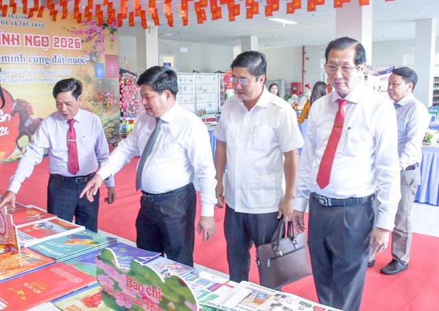 An Giang khai mạc Hội Báo Xuân Bính Ngọ 2026- Ảnh 2.