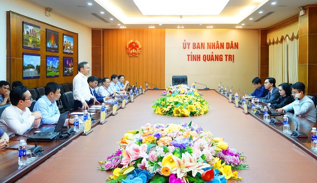 Quảng Trị: UBND tỉnh làm việc với các công ty nghiên cứu và phát triển vật liệu phục vụ ngành bán dẫn- Ảnh 1.