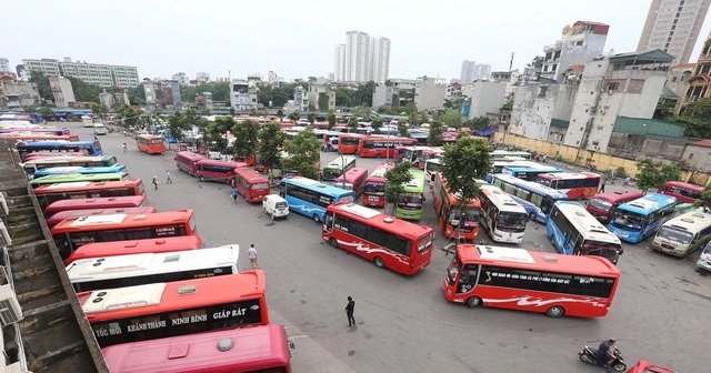 Bến xe tại Hà Nội đã phục vụ hơn 200.000 hành khách- Ảnh 1.