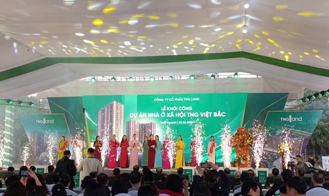Thái Nguyên;
TNG LAND khởi công xây dựng dự án nhà ở xã hội ngày đầu xuân- Ảnh 1.