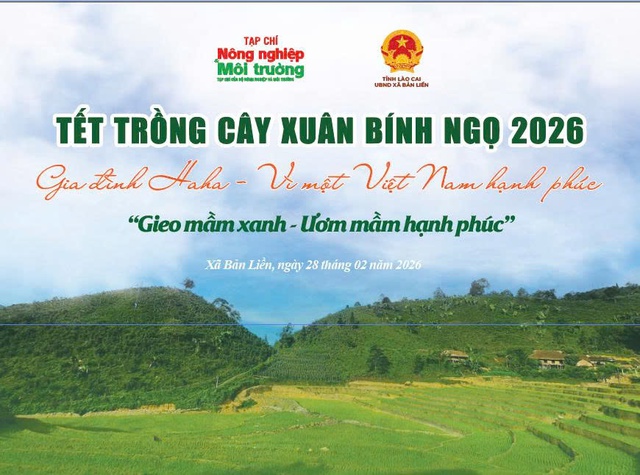 Xã Bản Liền rộn ràng “gieo mầm xanh” trong ngày hội Tết trồng cây Xuân Bính Ngọ 2026- Ảnh 1. Xã Bản Liền rộn ràng “gieo mầm xanh” trong ngày hội Tết trồng cây Xuân Bính Ngọ 2026- Ảnh 1.