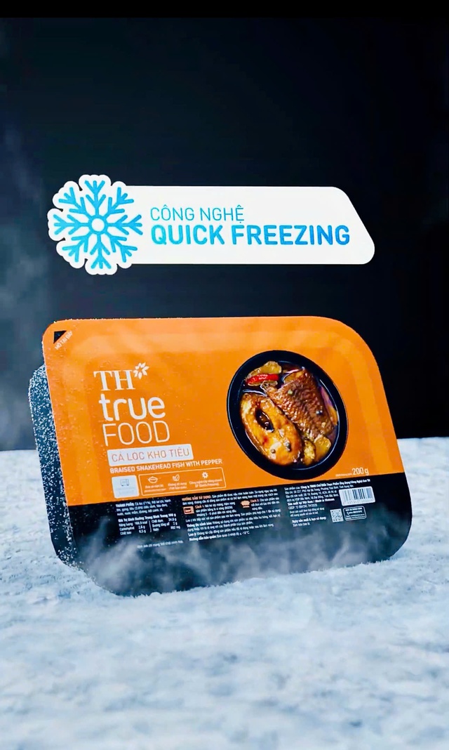 Công nghệ QF: 'Khóa' trọn vị tươi ngon và dưỡng chất cho món ăn TH true FOOD- Ảnh 3.