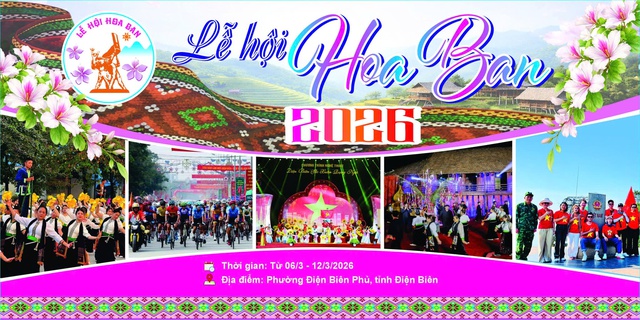 Lễ Hội Hoa Ban năm 2026 - điểm nhấn văn hóa, du lịch của tỉnh Điện Biên năm 2026- Ảnh 1. Lễ Hội Hoa Ban năm 2026 - điểm nhấn văn hóa, du lịch của tỉnh Điện Biên năm 2026- Ảnh 1.
