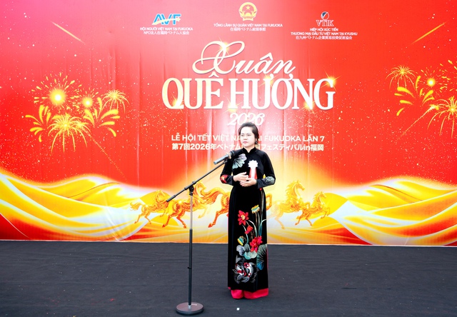 Văn hóa Tết Cổ truyền Việt Nam tại Fukuoka, Nhật Bản- Ảnh 1.