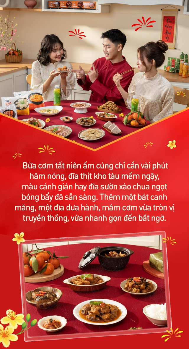 Bí quyết để gian bếp ngày Tết luôn đỏ lửa yêu thương mà vẫn thảnh thơi tận hưởng- Ảnh 4.