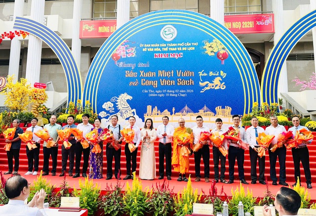 Cần Thơ rộn ràng “Sắc Xuân miệt vườn” Xuân Bính Ngọ năm 2026- Ảnh 2.