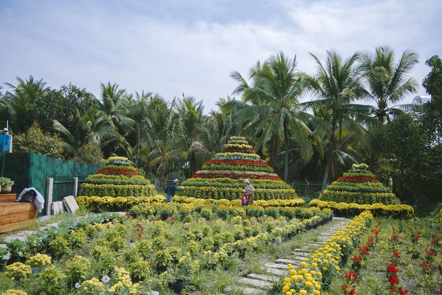 Nhiều điểm check-in hấp dẫn tại phim trường Tết trong Cantho Eco Resort với không gian Tết Việt và Tết Nam Bộ xưa- Ảnh 7.