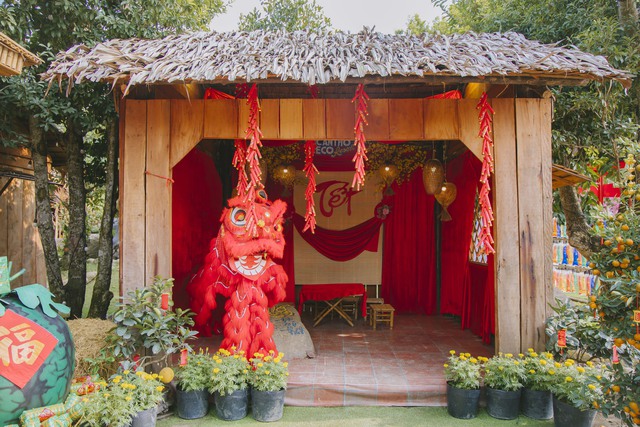 Nhiều điểm check-in hấp dẫn tại phim trường Tết trong Cantho Eco Resort với không gian Tết Việt và Tết Nam Bộ xưa- Ảnh 10.