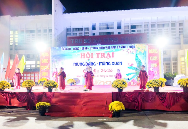 An Giang: Xã Vĩnh Thuận sôi nổi các hoạt động mừng Đảng, mừng Xuân Bính Ngọ 2026- Ảnh 2.