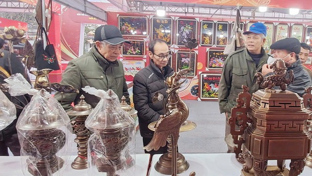 Hà Nội: 60 gian hàng quy tụ tại triển lãm các sản phẩm, mẫu thiết kế hàng thủ công mỹ nghệ Xuân Bính Ngọ 2026- Ảnh 2.