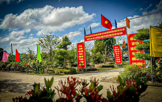 An Giang: Vĩnh Thuận sẵn sàng cho Ngày hội non sông- Ảnh 1.