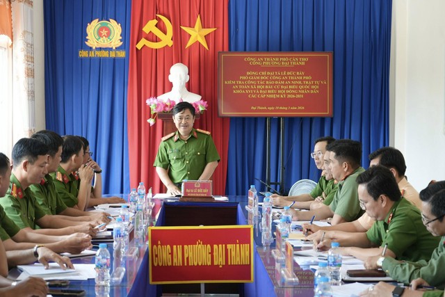 Cần Thơ: Sẵn sàng các phương án bảo vệ ANTT trước thềm bầu cử- Ảnh 3.