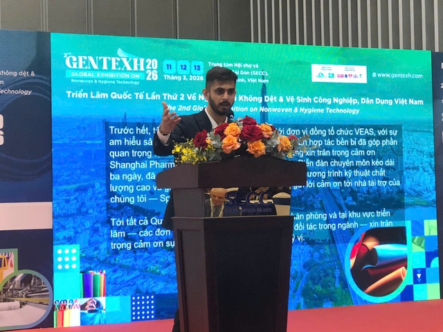 Khai mạc Gentexh Vietnam 2026: Hơn 120 doanh nghiệp quốc tế hội tụ, kết nối tại TP.HCM- Ảnh 3.