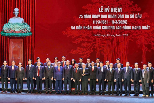 Báo Nhân Dân đón nhận Huân chương Lao động hạng Nhất- Ảnh 4.