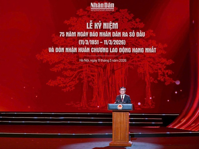 Báo Nhân Dân đón nhận Huân chương Lao động hạng Nhất- Ảnh 2.