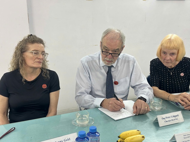 Đoàn Vương quốc Anh thăm, làm việc với Hội Nạn nhân chất độc da cam/dioxin TP.HCM- Ảnh 3.