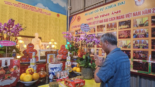 Chùa Da - Âu Lạc Cổ Tự: Ngôi chùa duy nhất thờ phụng 512 Liệt sĩ Nhà báo Cách mạng Việt Nam- Ảnh 10.