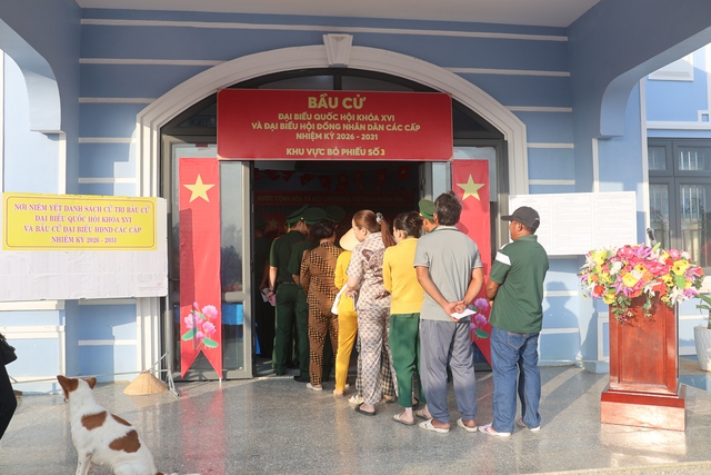 Cà Mau hoàn thành bầu cử sớm tại 2 cụm đảo Hòn Khoai và Hòn Chuối- Ảnh 1.