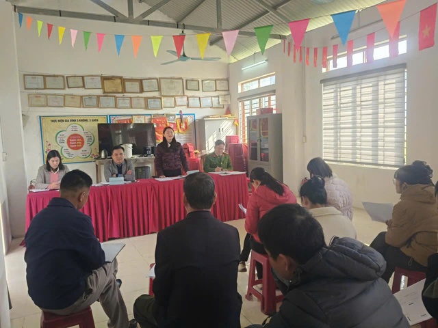 Xã Hạ Lang: Dồn toàn lực hoàn thiện công tác chuẩn bị cho Ngày bầu cử- Ảnh 2.