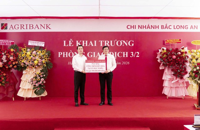 Agribank chi nhánh Bắc Long An khai trương Phòng giao dịch Lộc Giang và Phòng giao dịch 3/2- Ảnh 5. Agribank chi nhánh Bắc Long An khai trương Phòng giao dịch Lộc Giang và Phòng giao dịch 3/2- Ảnh 5.