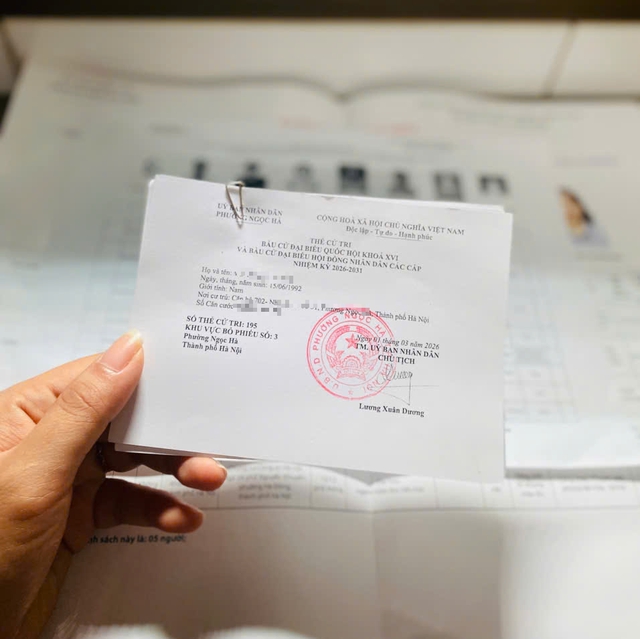 Cử tri cần mang theo giấy tờ gì trong ngày bầu cử 15/3?- Ảnh 1.