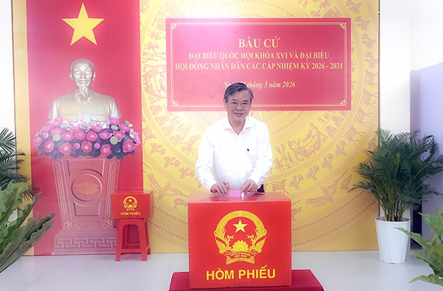 Hơn 2,8 triệu cử tri TP Cần Thơ nô nức đi bầu cử- Ảnh 5.