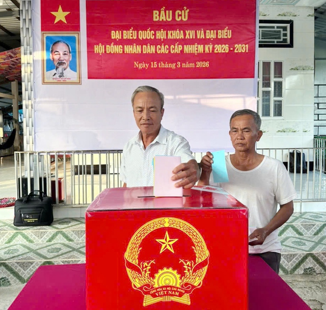 An Giang: Xã Vĩnh Thuận hoàn thành công tác bầu cử- Ảnh 4. An Giang: Xã Vĩnh Thuận hoàn thành công tác bầu cử- Ảnh 4.