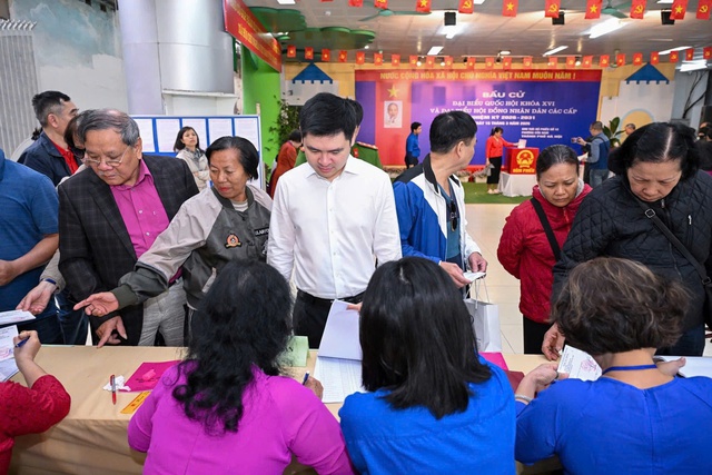Hà Nội: 89,09% cử tri đã tham gia bỏ phiếu bầu cử- Ảnh 1.