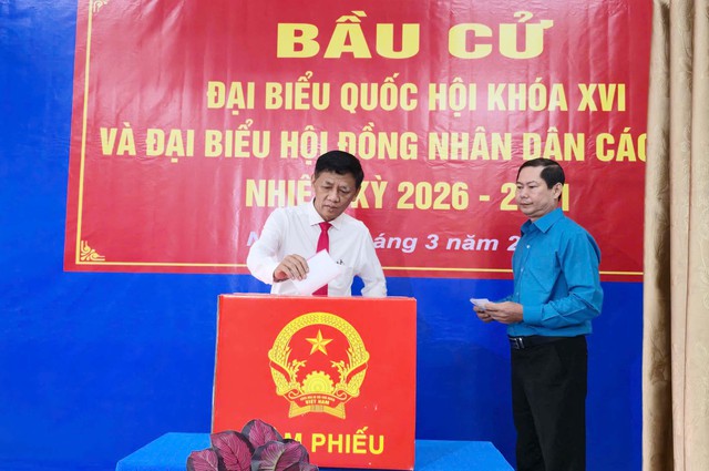 Hơn 2,8 triệu cử tri TP Cần Thơ nô nức đi bầu cử- Ảnh 3.