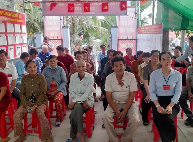 An Giang: Xã Vĩnh Thuận hoàn thành công tác bầu cử- Ảnh 2. An Giang: Xã Vĩnh Thuận hoàn thành công tác bầu cử- Ảnh 2.