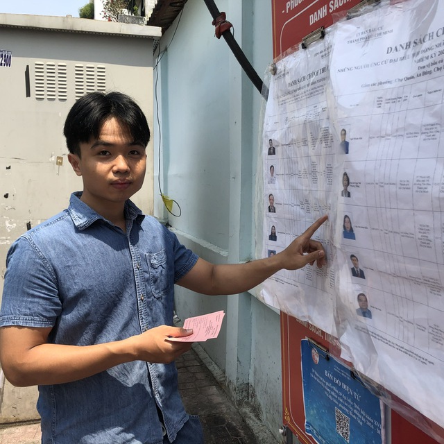 Không khí bầu cử sôi nổi tại nhiều phường ở TP.HCM- Ảnh 6. Không khí bầu cử sôi nổi tại nhiều phường ở TP.HCM- Ảnh 6.