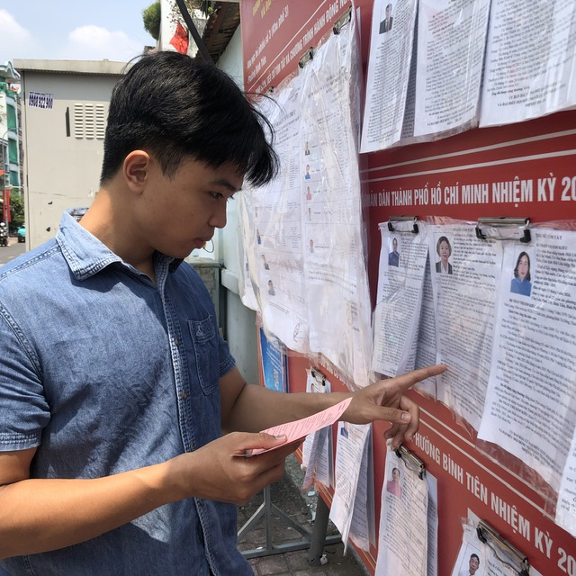 Không khí bầu cử sôi nổi tại nhiều phường ở TP.HCM- Ảnh 7. Không khí bầu cử sôi nổi tại nhiều phường ở TP.HCM- Ảnh 7.