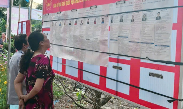 An Giang: Xã Vĩnh Thuận hoàn thành công tác bầu cử- Ảnh 5. An Giang: Xã Vĩnh Thuận hoàn thành công tác bầu cử- Ảnh 5.