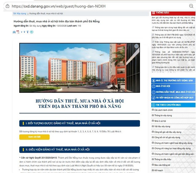 Đà Nẵng: Ra mắt chuyên mục Hướng dẫn thuê, mua Nhà ở xã hội- Ảnh 2. Đà Nẵng: Ra mắt chuyên mục Hướng dẫn thuê, mua Nhà ở xã hội- Ảnh 2.