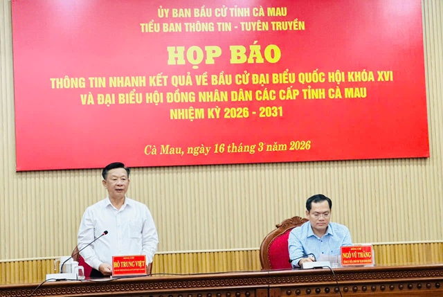 Cà Mau thông tin về cuộc bầu cử ĐBQH khoá XVI và HĐND các cấp, nhiệm kỳ 2026-2031- Ảnh 3.