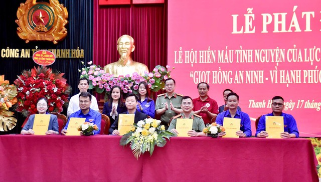 Công an Thanh Hóa: Ra mắt Câu lạc bộ “Ngân hàng máu sống”- Ảnh 3.