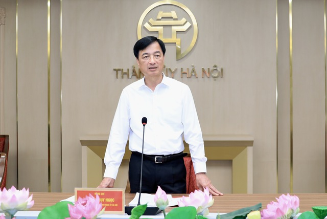 Bí thư Thành ủy Nguyễn Duy Ngọc: Xử lý dứt điểm bài toán dữ liệu để phát triển khoa học công nghệ, đổi mới sáng tạo, chuyển đổi số- Ảnh 2.