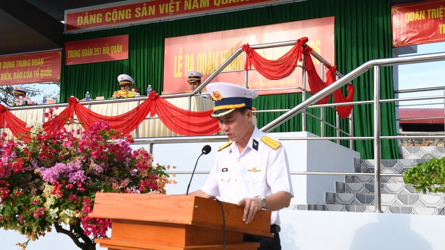 Trung đoàn 251 Vùng 2 Hải quân sôi nổi trong Lễ ra quân huấn luyện năm 2026- Ảnh 2.