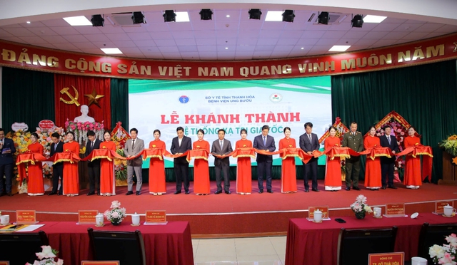 Thanh Hóa: Khánh thành Hệ thống xạ trị gia tốc tại Bệnh viện Ung bướu- Ảnh 1. Thanh Hóa: Khánh thành Hệ thống xạ trị gia tốc tại Bệnh viện Ung bướu- Ảnh 1.