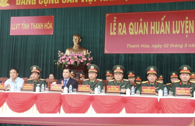 Ra quân huấn luyện năm 2026: Siết chặt kỷ luật, nâng tầm sức mạnh LLVT Thanh Hóa- Ảnh 1.